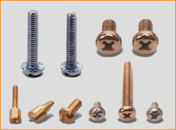 Brass Screws Brass  Machine screws , Brass Wood Screws, Flat Head Brass Screws  , Din Standard Brass Material 